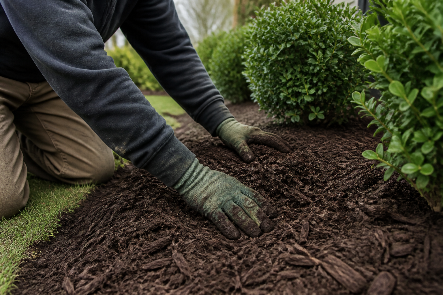 Mulch Installation & Bed Care